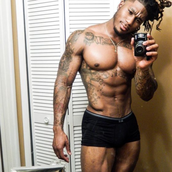 Jarek Crew’s a fitness model in Florida that’s also a posing coach for body...