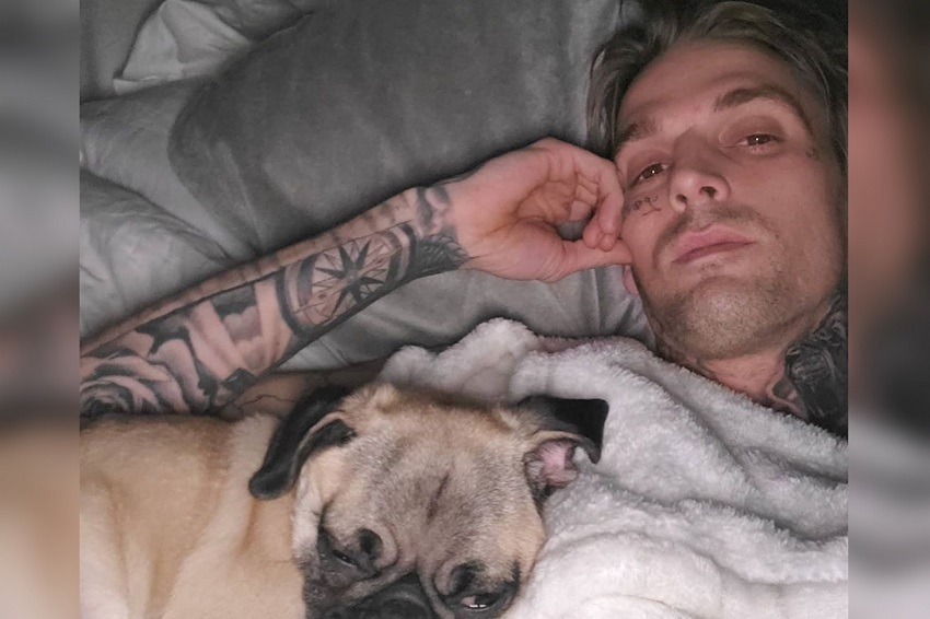 Aaron Carter’s Girlfriend’s Been Arrested for Trying to Beat Him Up