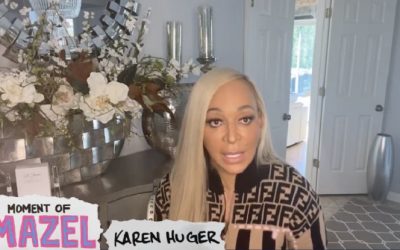 Karen Huger Has a Positve Outlook on Covid19 for Bravo’s #MazelOfTheDay