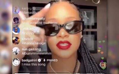 Rihanna Said Stop Asking About Her Next Album because She’s “Trying to Save the World”