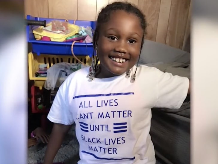 6 Year Old Girl Gets Kicked Out of School Over Black Lives Matter Shirt