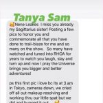 NeNe Leakes Text Tanya