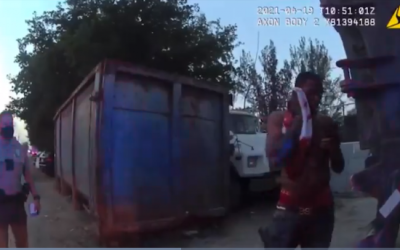Rockets Player Sterling Brown Seen in Police Footage Dripping in Blood from Strip Club Attack