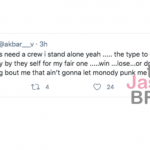 Akbar V Tweet