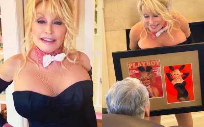 Dolly Parton Recreates Her Playboy Cover from 1978 for Her Husband’s 79th Birthday