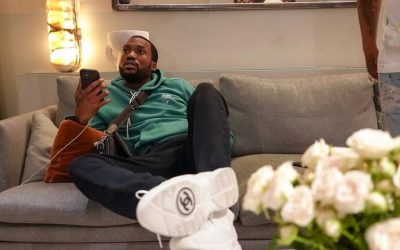 Meek Mill’s Nude Bus Artwork Caused a Profanity-Laced Rant Caught on Video