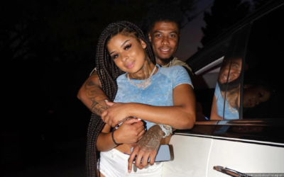 Rapper Blueface’s Girlfriend Gets Arrested After Punching Him in Public + Smiles in Mugshot