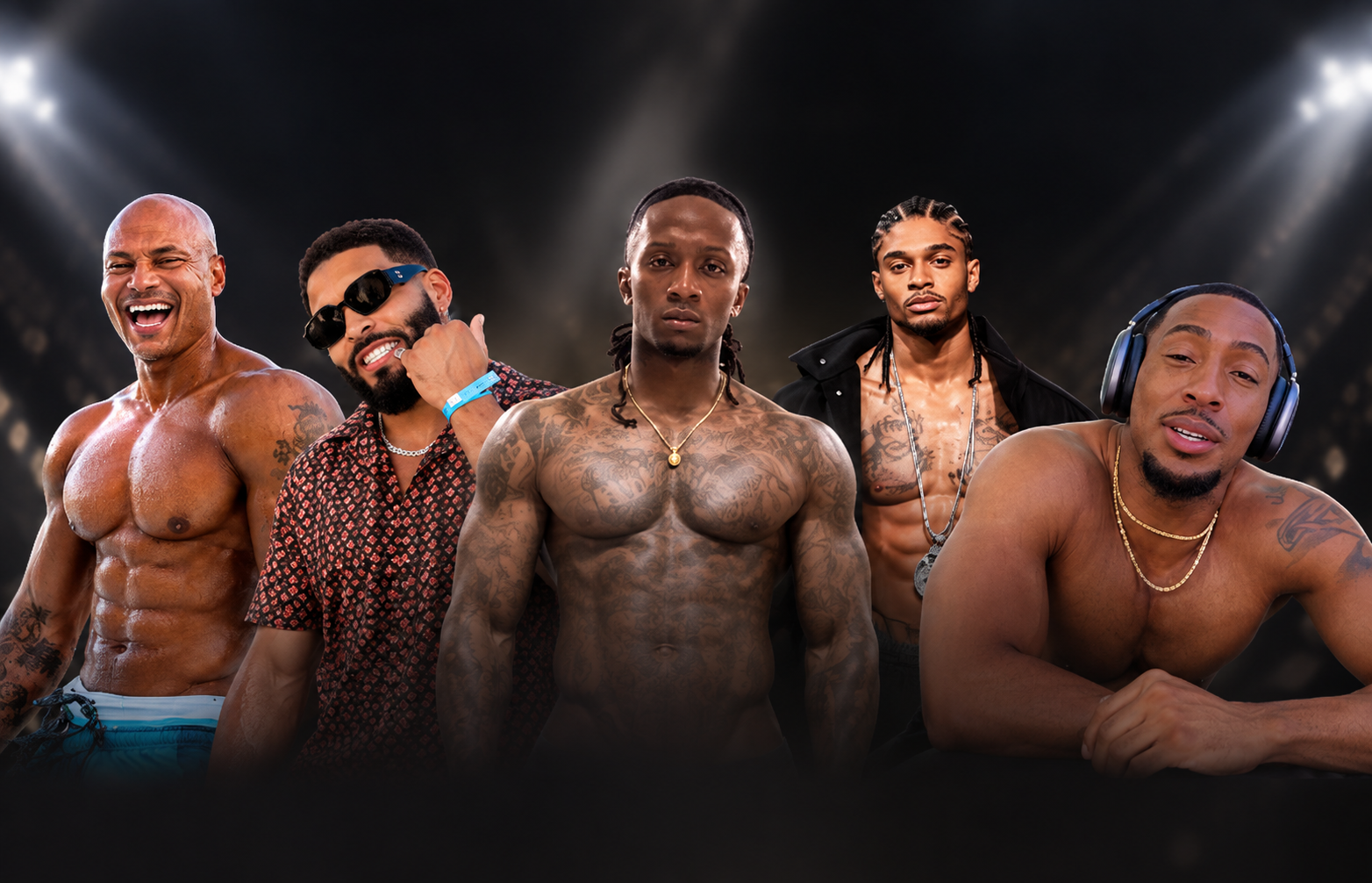 Brandon Carter, Johnny Middlebrooks, EyeHatePhil, Marcus Allen, O’Shea Russell Eye Candy All Stars